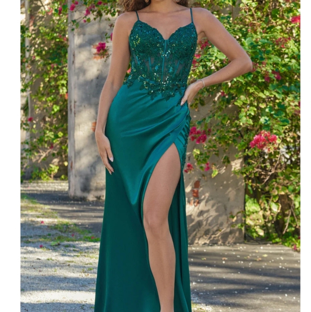 Ivy Gown Emerald